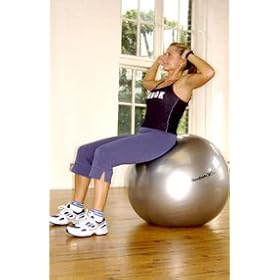 Reebok Gym Ball with Pump and DVD - 65 cm