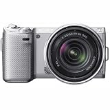Sony NEX-5N 16.1 MP Compact Interchangeable Lens Touchscreen Camera With 18-55mm Lens (Silver)