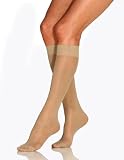 JOBST SUPPORT STOCKINGS COMPRESSION HOSE KNEE HIGH NEW Jobst SupportWear UltraSheer Knee High - Taupe Small
