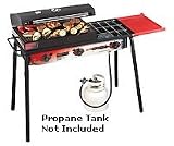 Camp Chef SPG-90B Big Gas 3 Sports Grill, Black Red