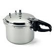 Vasconia 8 Quart Aluminum Pressure Cooker for Traditional and Modern Cooking