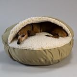 Snoozer Cozy Cave Large 35 Khaki Dog Pet Bed Cosy