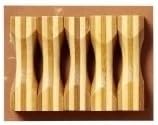 Bamboo Japanese Tsuzumi 5 Pieces Chopsticks Rests 2.3 inches From Japan