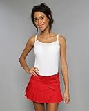 Tripp NYC The Pin'na Mini Skirt in Red,Skirts for Women