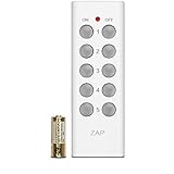 Etekcity 5-Channel Wireless Remote Control for Outlet Receivers, White (1Tx)