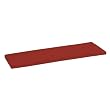 Strathwood Basic 3 Seater Kapur Bench Cushion, Solid Red