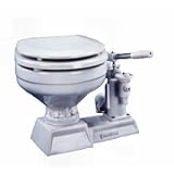 New-RARITAN STANDARD MANUAL TOILET II WHITE MARINE SIZE BOWL - 33901