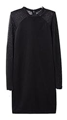 Sexy Raglan Sleeves Lace Summer General Print Round Neck  Dress