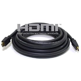 30ft Advanced 1.3a HDMI Cable 24AWG, Supports well over 1080p exclusively designed for Close Hassle free Cable Connections to your Favorite Components including PS3, Denon, Harmon Kardon, Onkyo, or Sony Receivers, XBOX 360, LCD, and Plasma TV Monitors, Media Server/Computer, Blue-Ray or DVD Player and by Monster-Cable-N-More
