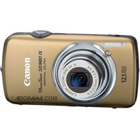 Canon PowerShot SD980 IS Compact Digital ELPH Camera, Gold - Refurbished