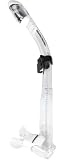 Cressi Scuba Snorkeling 100 Dry Snorkel - WT-N