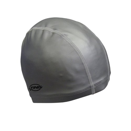 Finis Pu Coated Thermal Swim Cap, Silver