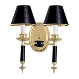 Ashford 2 Light Polished Brass Wall Sconce