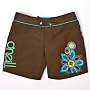 O'Neill Allure women's floral embroidered boardshorts