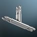 Bruck 160403mcgy matte chrome TConnector V A Vertical TConnector