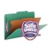 New-Smead 18733 - Pressboard Classification Folders, Legal, Four-Section, Green, 10/Box - SMD18733