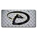 Arizona Diamondbacks Deluxe Diamond Plate Laser Cut License Plate