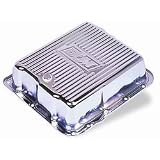B&M 70289 Chrome Steel Extra Depth Transmission Pan by B&M