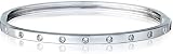 Crislu Bezel Shiny Bangle Bracelet (0.4 ct)