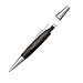 Faber-Castell e-motion Wood and Chrome Propelling Pencil - Black