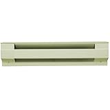 2500W, 8 Feet Electric Baseboard Heater in Almond