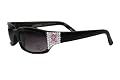 Small black framed Breast Cancer Ribbon Sunglasses