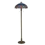 Meyda Tiffany 118843 Hanginghead Dragonfly Floor Lamp