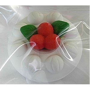 White Strawberry Whole Cake Eraser