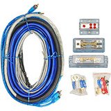Premium Blue/Silver Amplifier Installation Kits