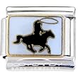 Cowboy & Lasso Italian Charm
