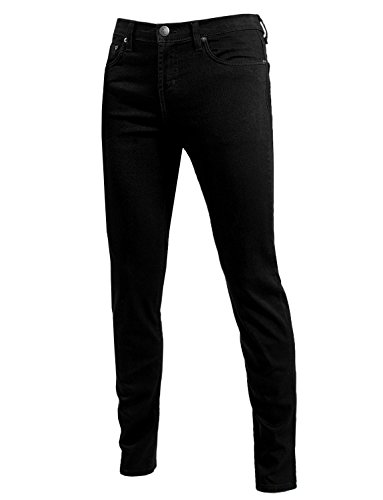 NE PEOPLE Mens Basic 30 Color Skinny Fit Stretch Pencil Jeans NEO BLUE