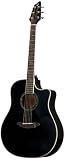 Breedlove Atlas Stage D25 / EM Black Magic Acoustic Electric Guitar - B001HY5ZLC