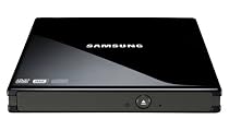 Samsung SE-S084C, External USB 2.0 Slimline 8X DVD Writer, Black
