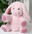 8" Pink Bunny Make Your Own *NO SEW* Stuffed Animal Kit w/ T-shirt