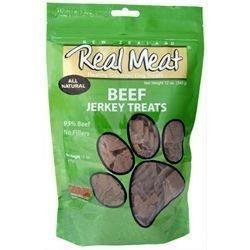 Real Meat Beef Jerky Dog Treats (4-oz pouch - Beef Jerky Treats)