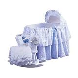 Sleeping Beauty Bassinet Set - color blue