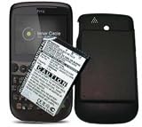 from Cameron Sino Cameron Sino Extended High Capacity 2800mAh Battery for HTC SNAP + Black Back Cover