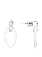 Ceramic Prestige Pendientes plata de ley 925 milésimas