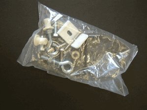Stainless Steel Hardware for SS30A Gate Colors: White