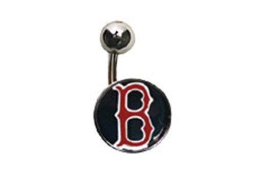 Boston Red Sox Navel Belly Button Ring