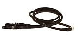 TORY LEATHER Flat Rein with Buckle Bit Ends