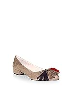 MARTINA BLUE GLAM Bailarinas (Taupe)