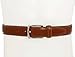 Johnston & Murphy Men's Topstitched Leather Belt