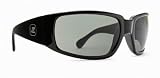 VON ZIPPER PAPA G BLACK GLOSS PLASTIC SUNGLASSES by