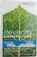 Seventh Generation, Free & Clear Auto Dish Powder 75 Ounces