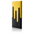 Belkin Fuse Interlocking Acrylic Case for 4G iPod Nano, Yellow / Black