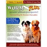 WormX Plus For Large Dogs 12 Tablet Pk