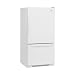 Amana ABD2533DEW 25.1 Cu. Ft. Easy Reach Plus Bottom-Freezer Refrigerator with EasyFill Internal Water Dispenser : White