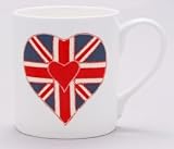 British Heart Mug by Jan Constantine