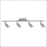 Produkt-Bild: TIP 66366 Spotlights Georgia Balken 4x50W GU10 Eisen geb&uuml;rstet 230V Metall